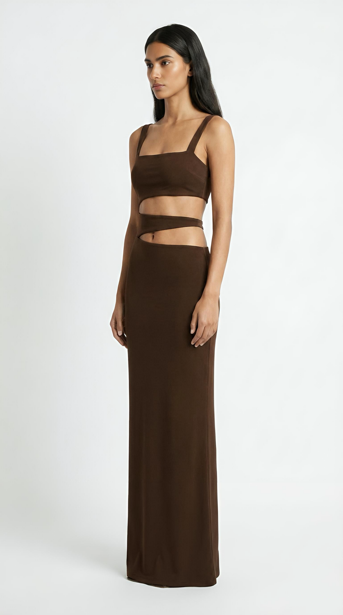 The Sand Drape Dress — side